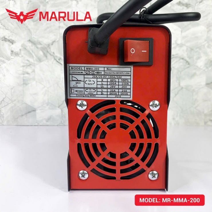 Máy Hàn Điện Tử Mini MARULA MMA-200 ( Chuyên Que 2.5mm )