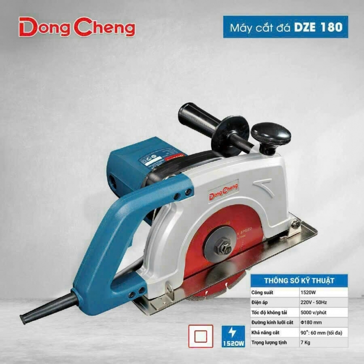 Máy cắt gạch Dongcheng DZE180 