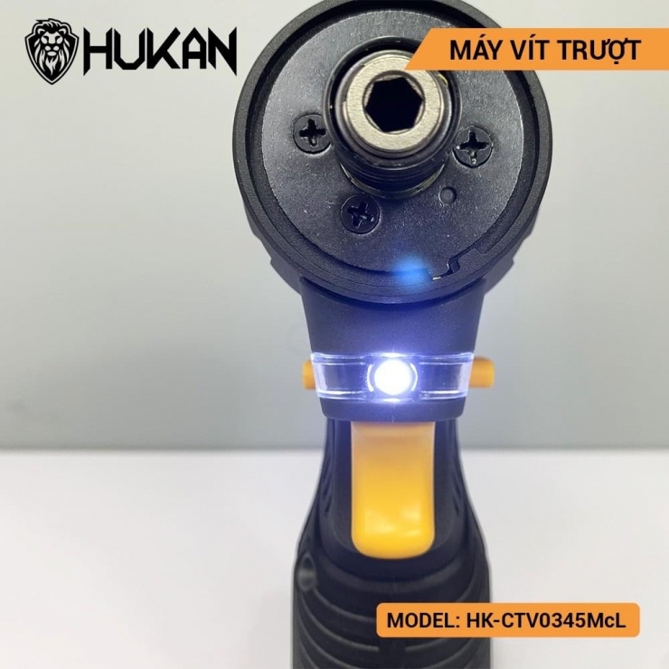 Combo Máy Bắt Vít Trượt Pin Hukan HK-CTV0345MCL