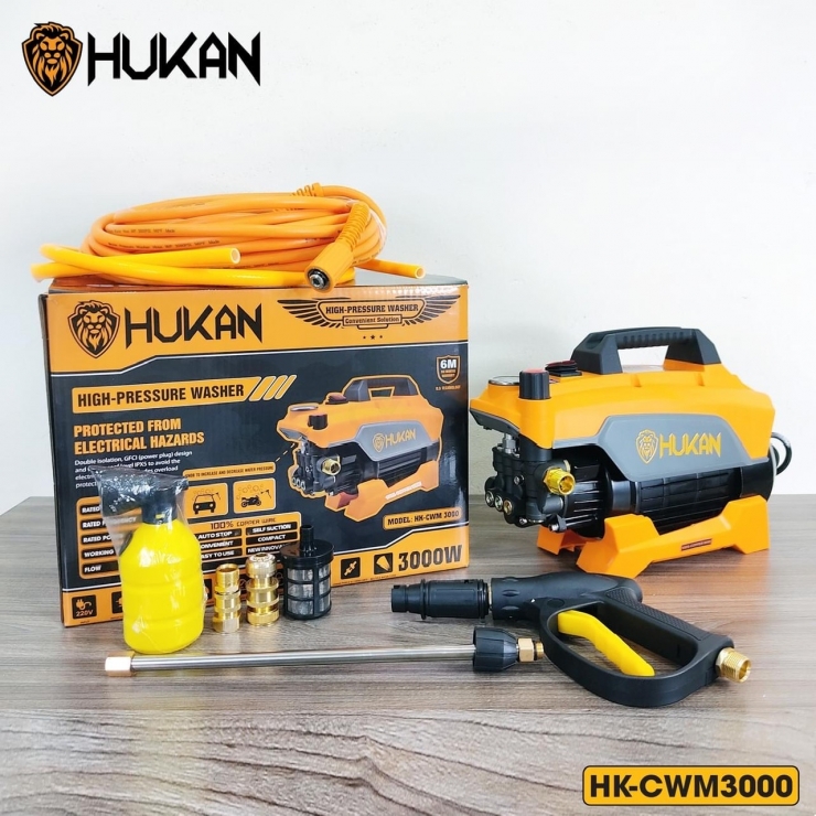 Máy xịt rửa xe 2600W Hukan HK-CWM2600 