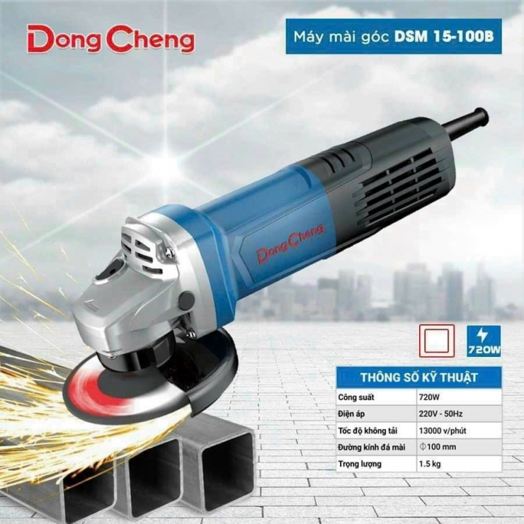 Máy Mài Góc 100mm Dongcheng DSM 15-100B 720W