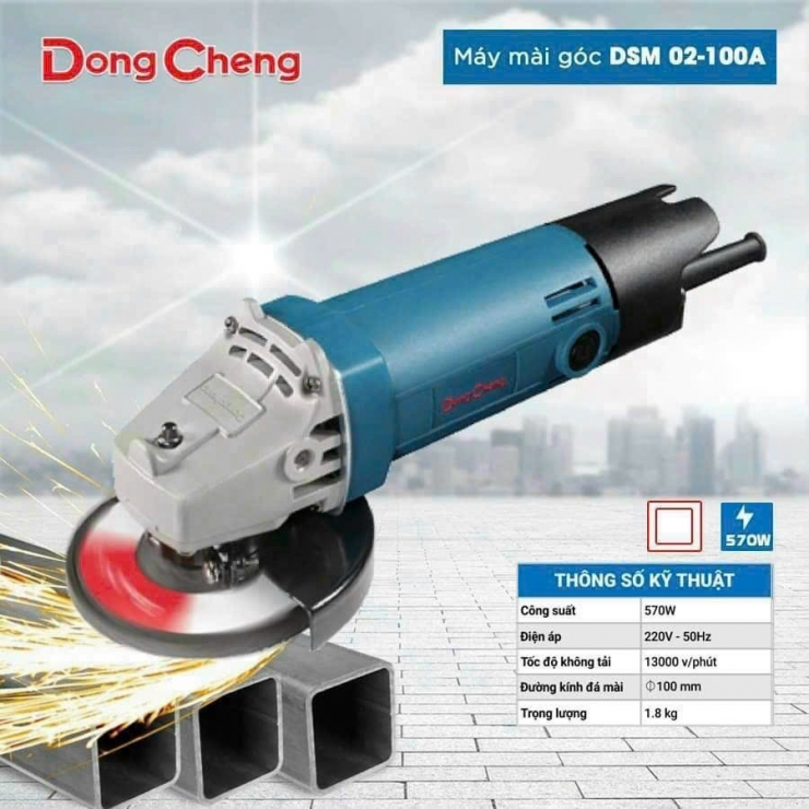 Máy Mài Góc Dongcheng DSM 02-100A 570W