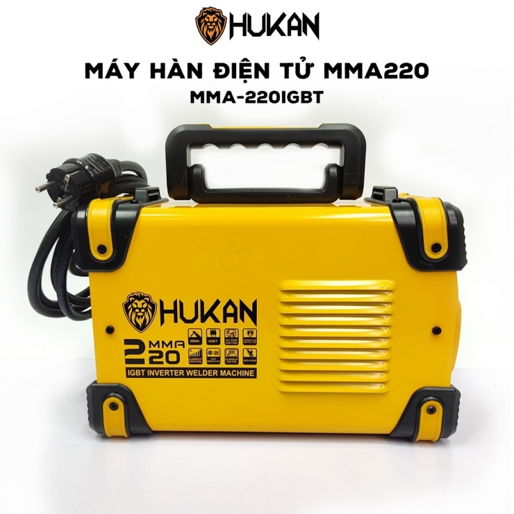Máy Hàn Điện Tử Hukan MMA-220IGBT ( chuyên que 3.2mm )
