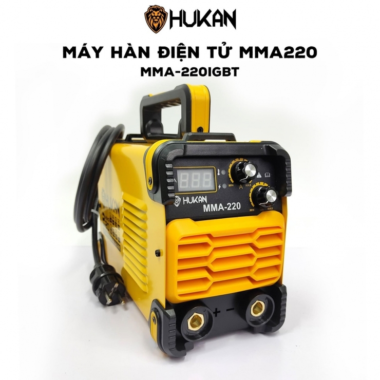 Máy Hàn Điện Tử Hukan MMA-220IGBT ( chuyên que 3.2mm )