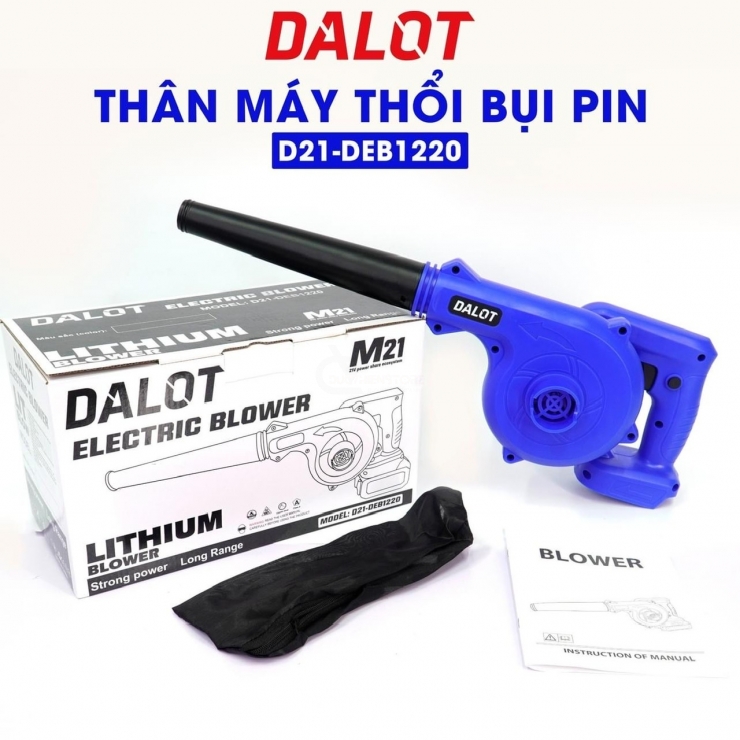 Thân Máy Thổi Gió Dùng Pin 21V DALOT M21-DEB1220 ( Chưa Pin & Sạc )