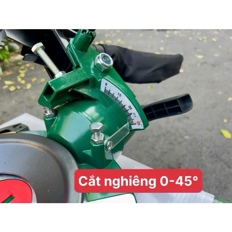 Máy cắt nhôm 355mm Dekton DK-CN355TT chuyên hệ Xingfa ( có nghiêng 45 độ )