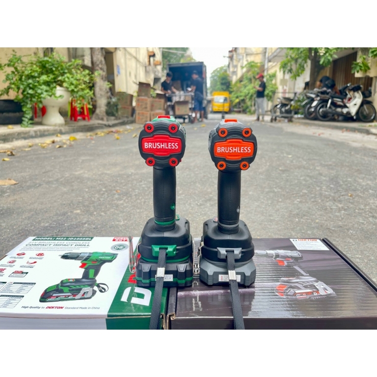Máy khoan Pin 21V Dekton M21-ID1055BL Brushless