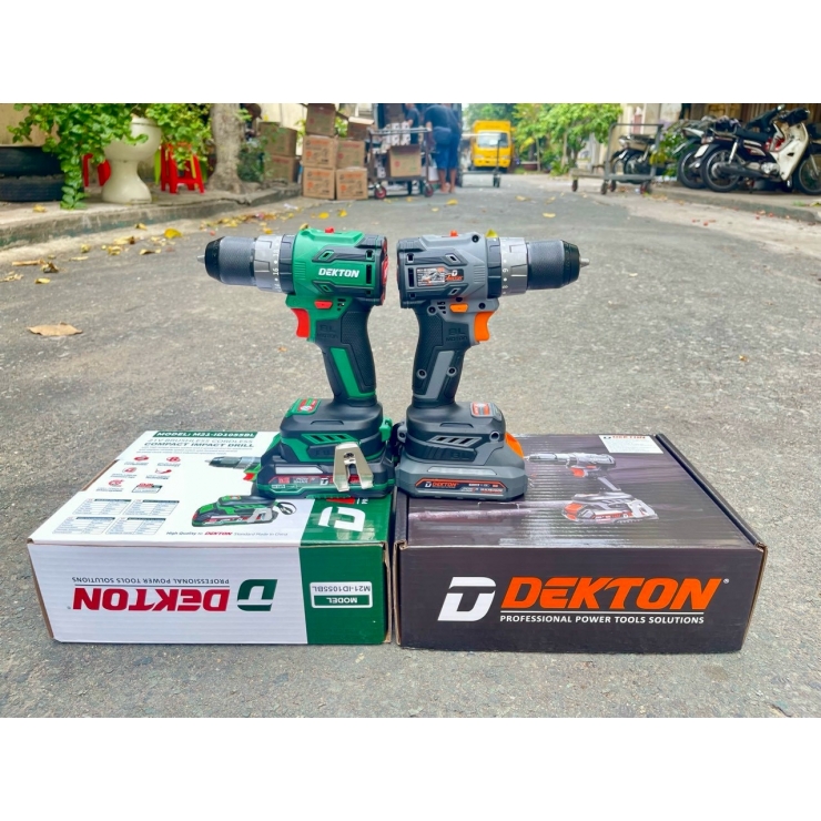 Máy khoan Pin 21V Dekton M21-ID1055BL Brushless