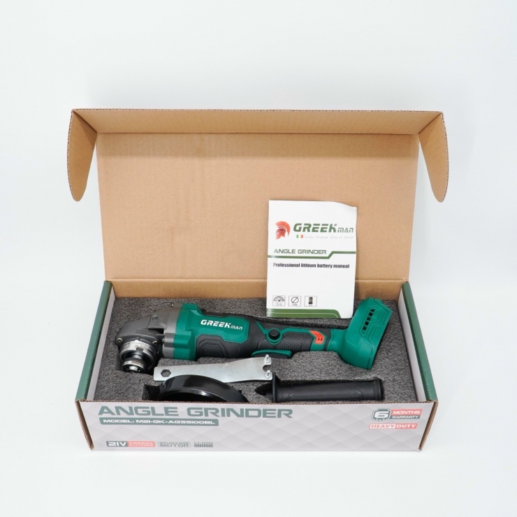 Máy mài Pin 21V Greekman M21-AG55100 Brushless