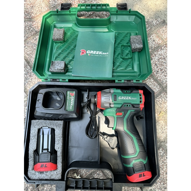 Combo máy bắt vít pin Greekman G16-CVB1634BL