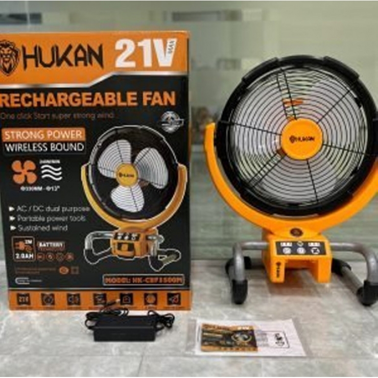 Thân Quạt Pin & Điện Hukan HK-3501PC ( Chưa Pin & Sạc )