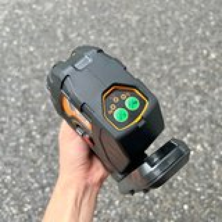 Máy cân mực laser 2 tia xanh Laisai LSG609S