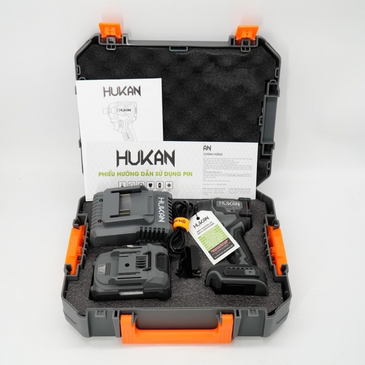 Thân máy chuyên vít dùng pin Hukan HM21-G2CV250BL( Chưa Pin & Sạc )