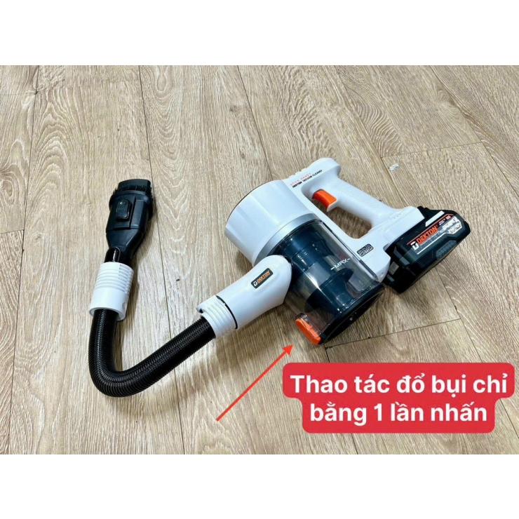 Thân Máy Hút Bụi Dùng Pin Dekton M21-HB02BL ( Chuyên Nghiệp )