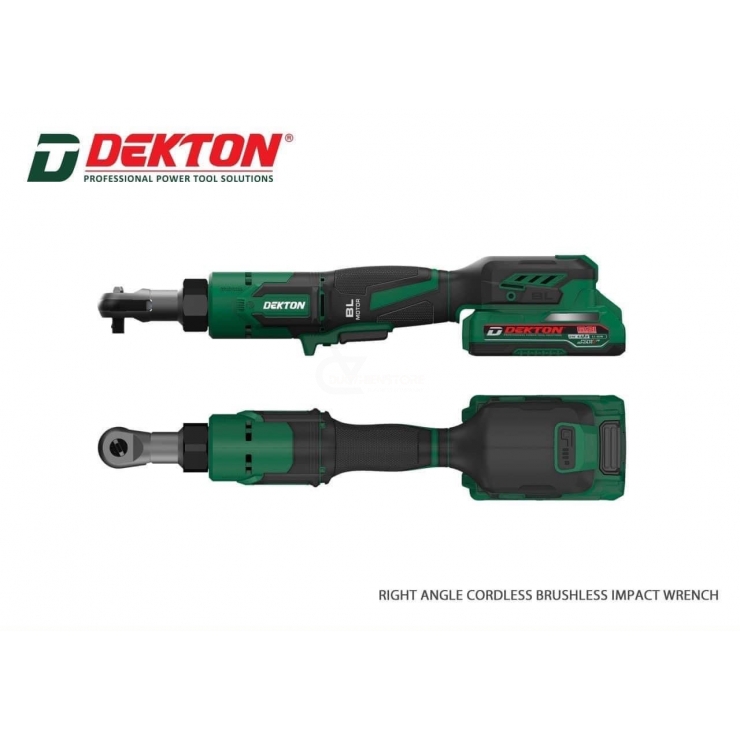 Máy siết bulong góc Pin 21V Dekton M21-RW90BL Brushless