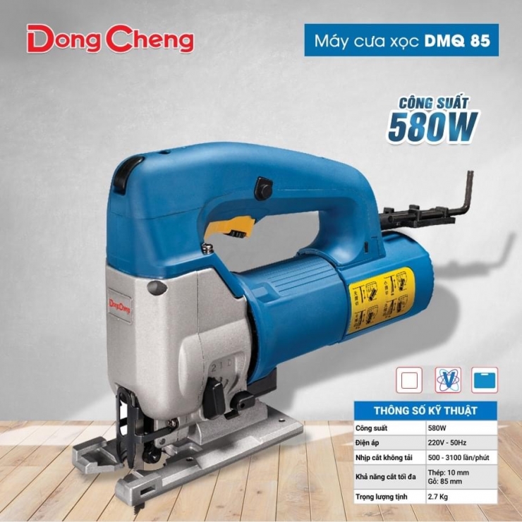 Máy Cưa Sọc Dongcheng DMQ-85 ( 580W )