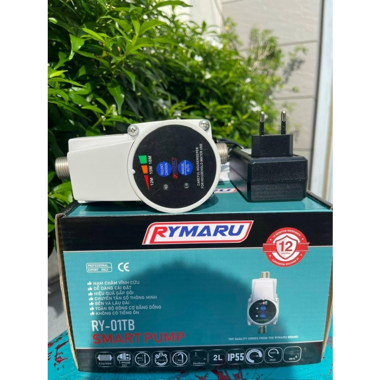 Máy bơm tăng áp mini Rymaru RY-01TB ( DC24V Inverter