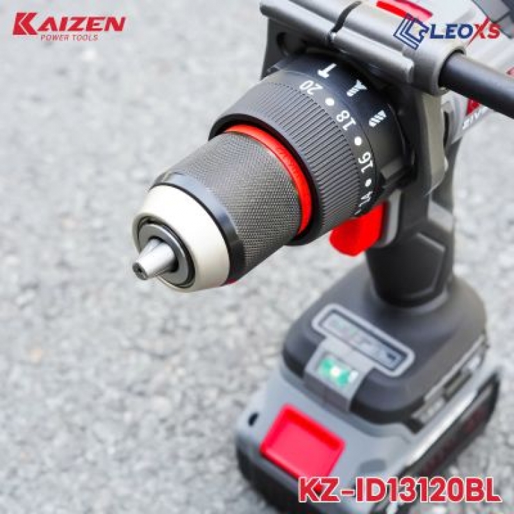 Máy khoan Pin 21V 120Nm Kaizen KZ-ID13120BL Brushless