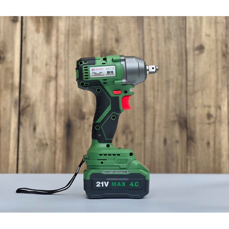Máy siết bulong 450Nm Pin 21V Toyama B450N ( kèm phụ kiện )