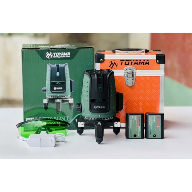 Máy cân bằng lase Toyama T666 ( 5 tia xanh )