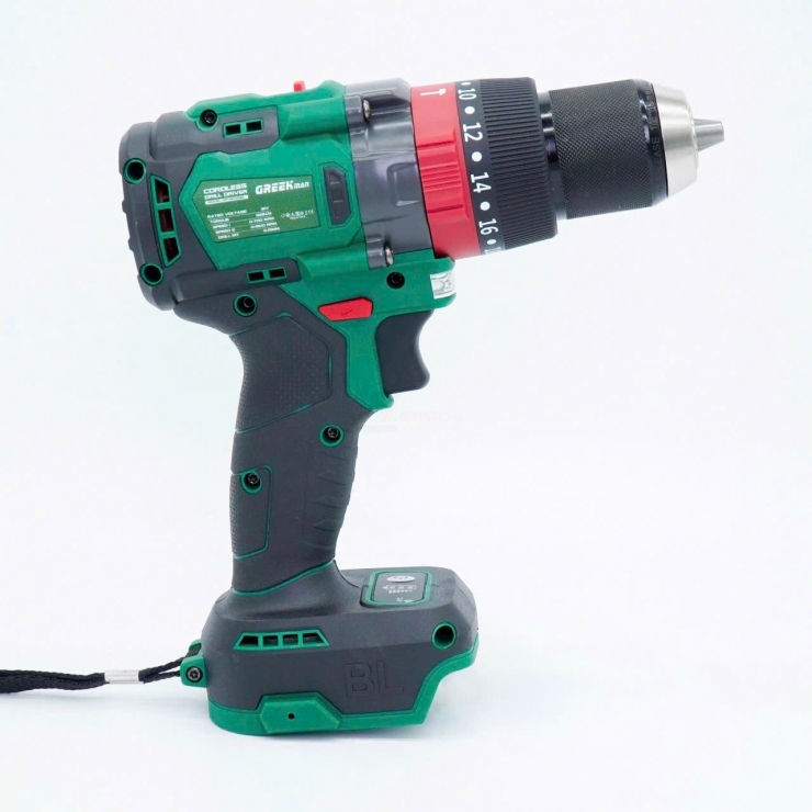 Thân máy khoan pin 120nm Greekman GR-MK120BL ( Chưa Pin & Sạc )