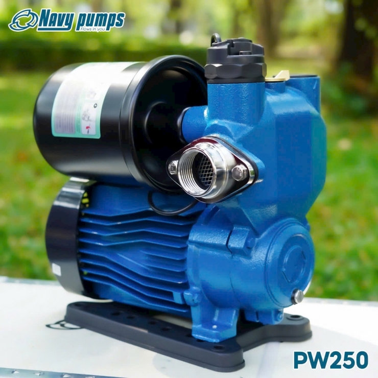 Máy bơm tăng áp 250W Navy PW250 ( Điện Tử )