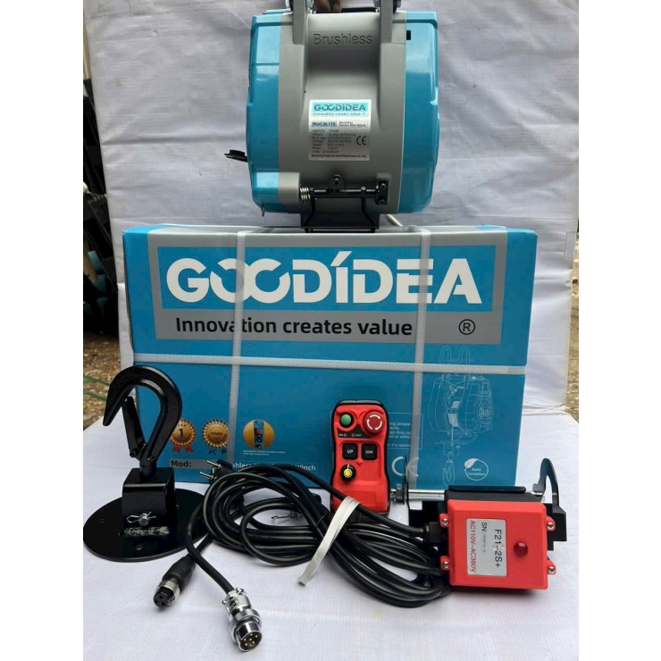 Máy tời treo DOCDIDEA BL170 ( động cơ Brushless không chổi than )