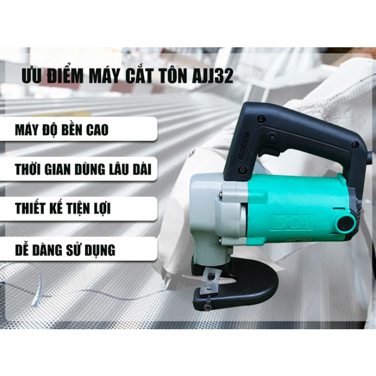 Máy Cắt Tôn DCA AJJ32 ( 620W - 3.2mm )