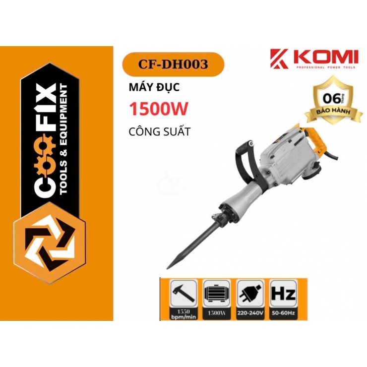 Máy Đục Bê Tông 30mm COOFIX CF-DH003 1500W