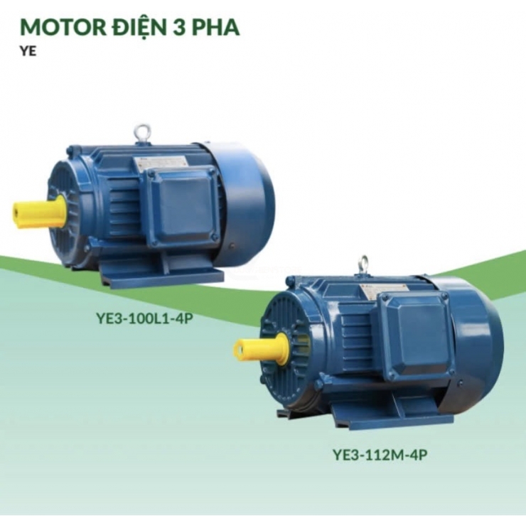Motor Điên 380V 3HP XTRA YE3-100L1-4P