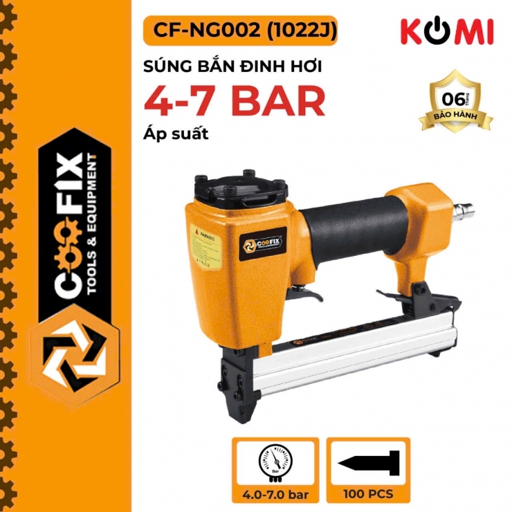 Máy Bắn Đinh Gỗ Dùng Khí Nén COOFIX CF-NG002