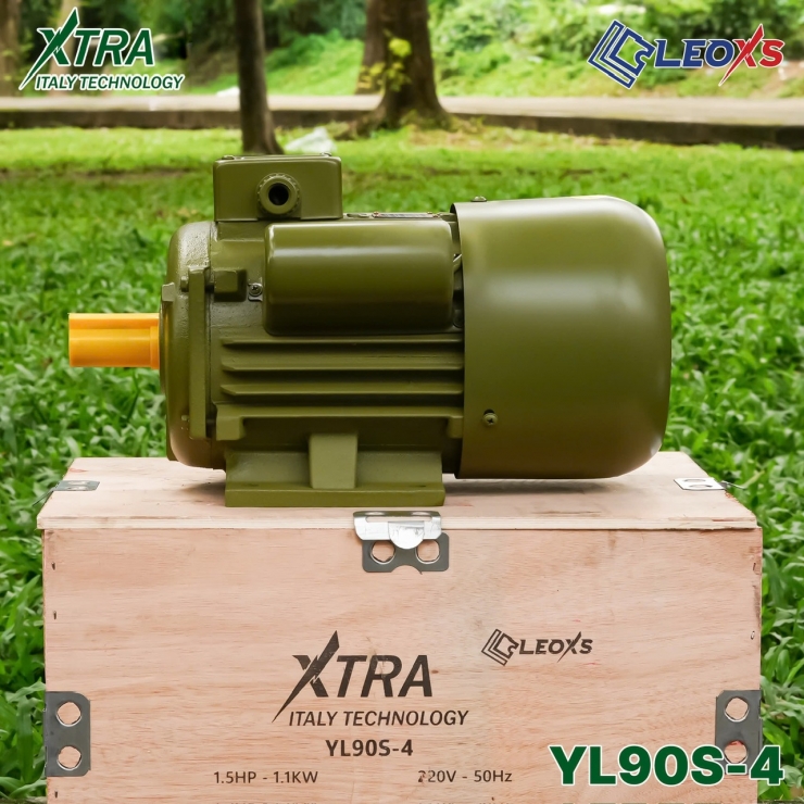 Motor Điện 1 pha 2.0Hp XTRA YL90S-6 ( 220V - 1.6Kw )