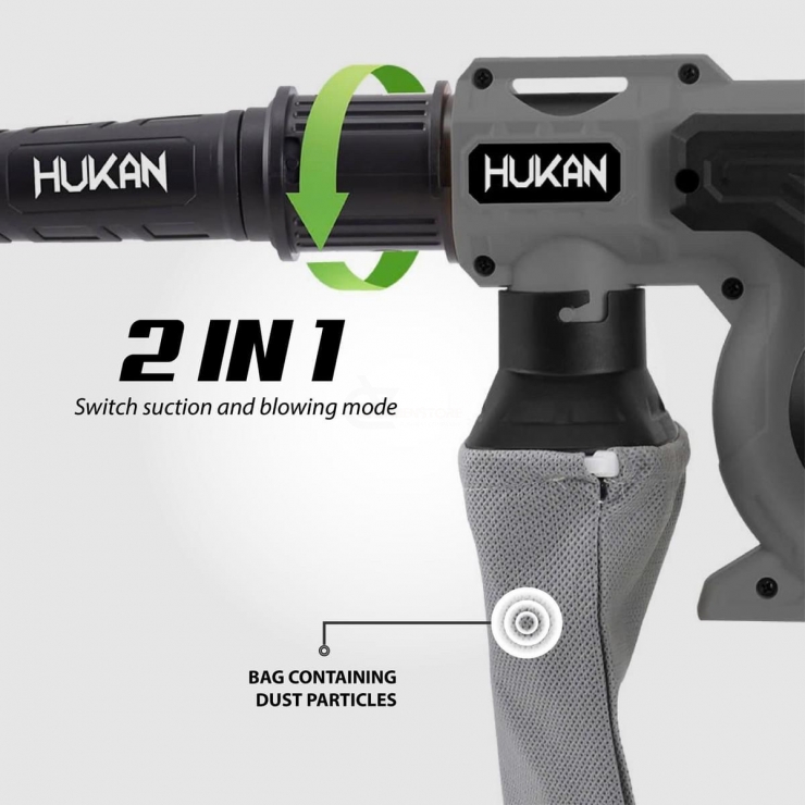 Máy thổi bụi & hút bụi điện Hukan HG2-AB10000LUX