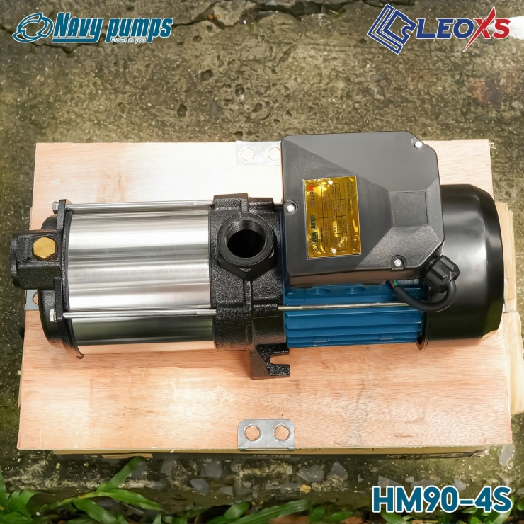 Máy bơm ly tâm 0.75kW Navy HM90-4S (  4 tầng cánh )