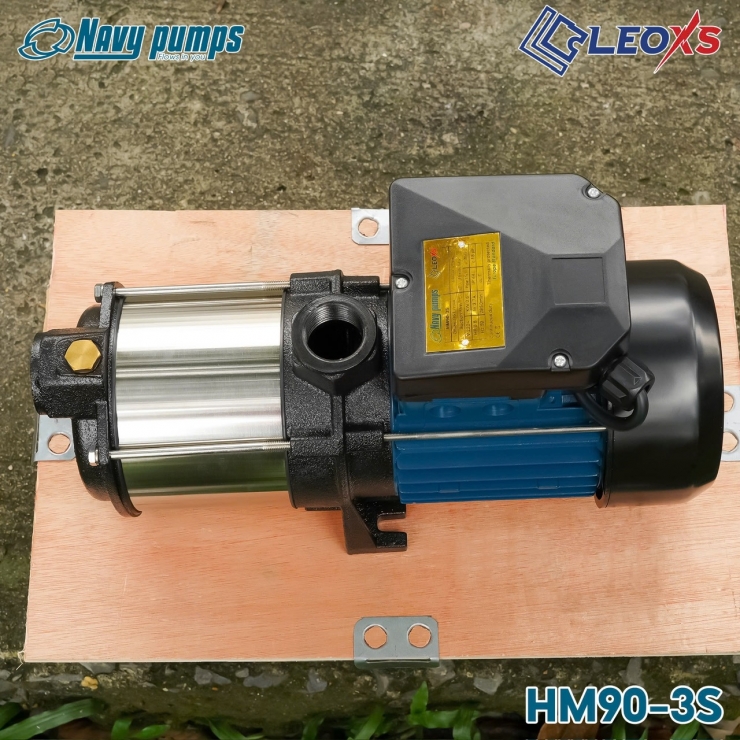 Máy Bơm Ly Tâm Trục Ngang NAVY HM90-3S ( 0.6kW - 3 tầng cánh )
