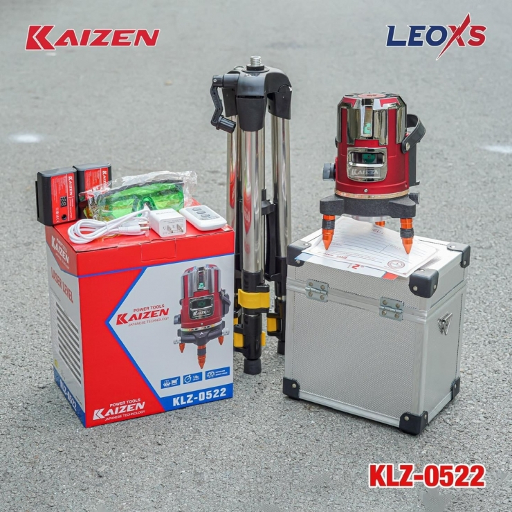 Máy cân mực 5 tia xanh Kaizen KLZ-0522