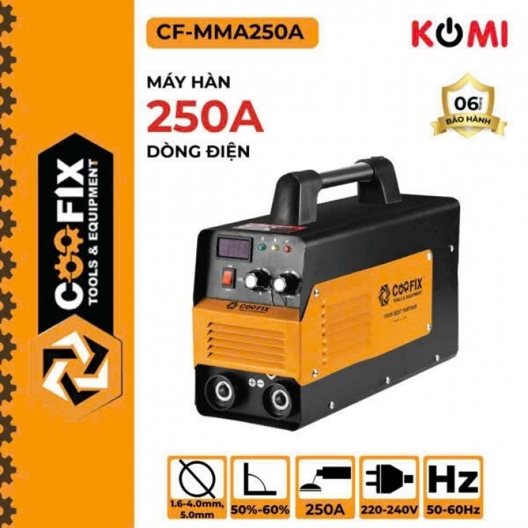 Máy hàn que 250A Coofix CF-MMA250A inverter
