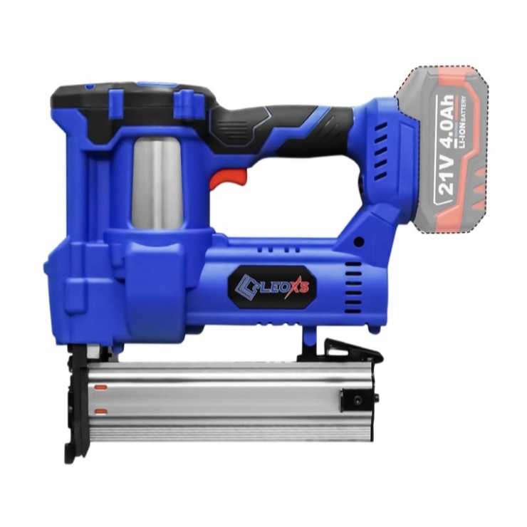 Máy bắn đinh dùng Pin 21V LEOxs LXS-F50BL Brushless ( đinh thẳng & đinh U )