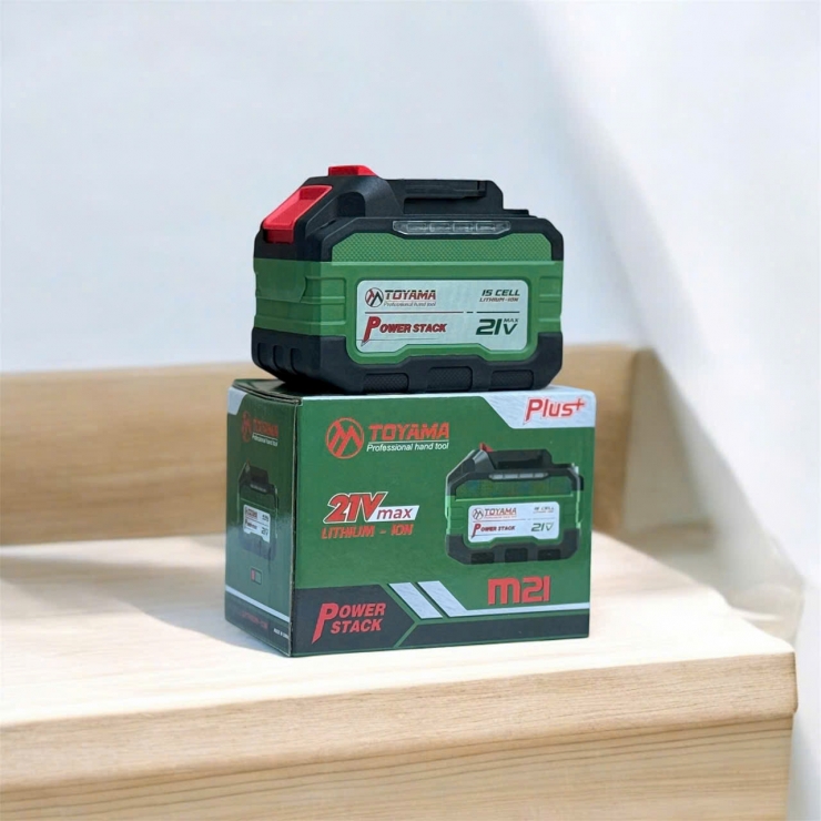 Pin 21V Toyama Plus+ 10cell 4.0Ah