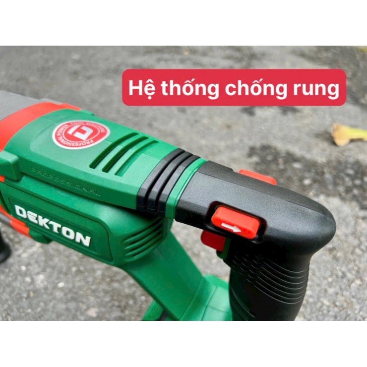 Máy khoan bê tông Pin 21V Dekton M21-RH2603B Brushless