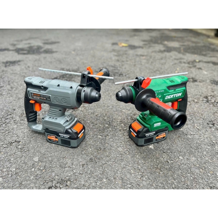 Khoan Bê Tông Pin 21V Dekton M21-RH2603CP