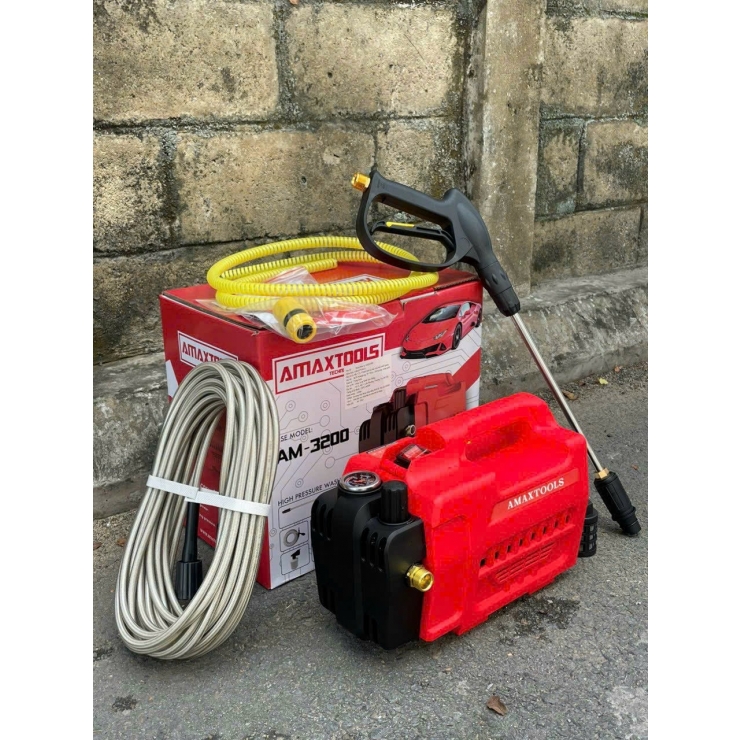 Máy rửa xe áp cao 3.2kW Amaxtools AM-3200 Chỉnh Áp