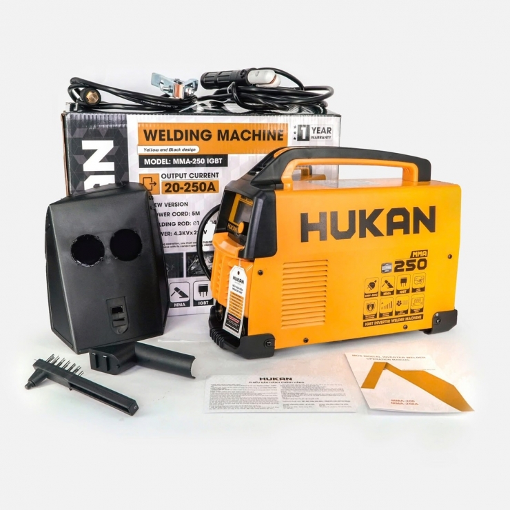 Máy hàn điện tử 250A Hukan MMA-250IGBT