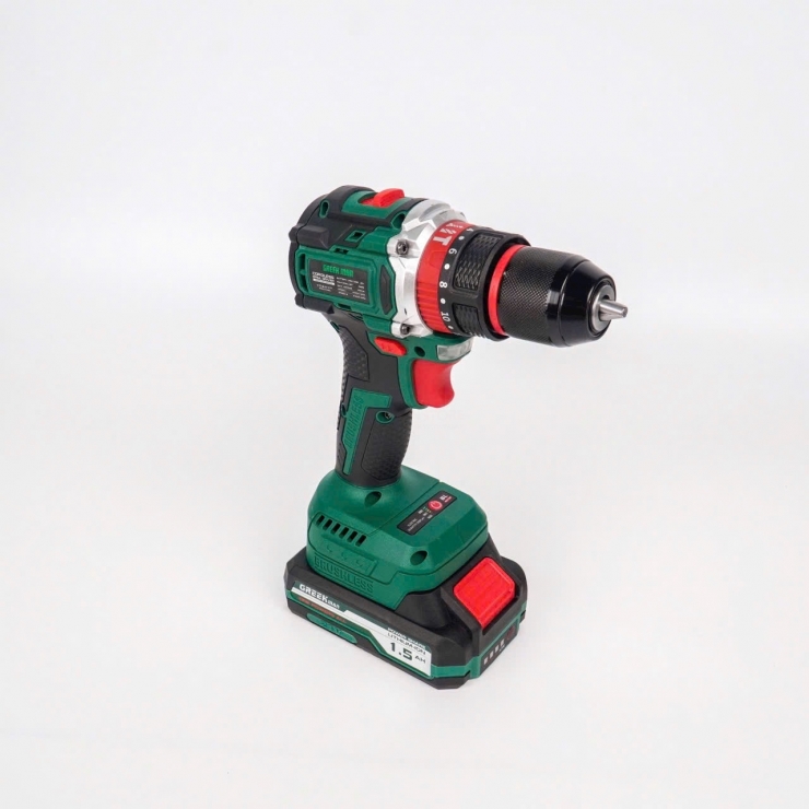 Máy khoan Pin 10mm Greekman M21-GRM333 Brushless