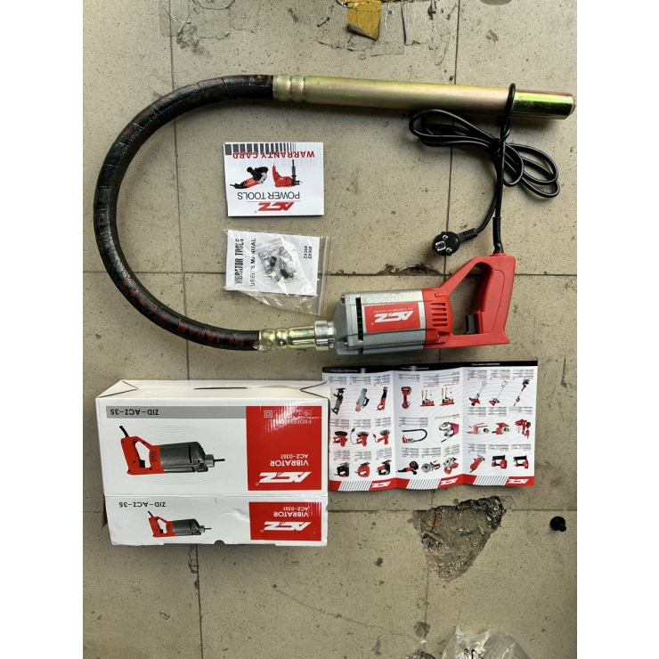 Máy đầm dùi bê tông 1m2 35mm ACZ-0351