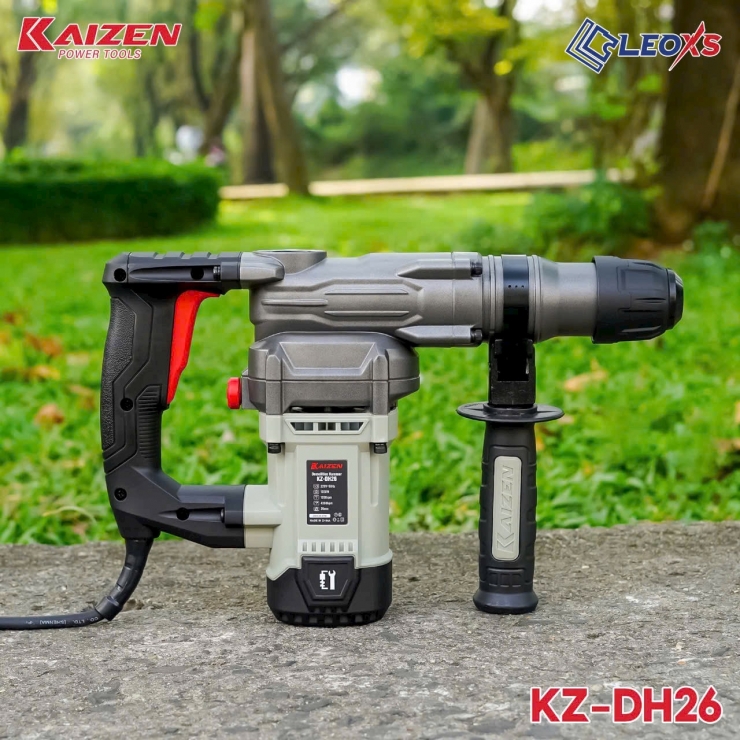 Máy đuc bê tông 14mm Kaizen KZ-DH26 1050W 3 chức năng