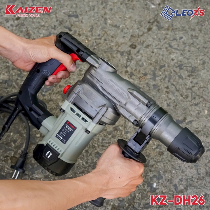 Máy đuc bê tông 14mm Kaizen KZ-DH26 1050W 3 chức năng