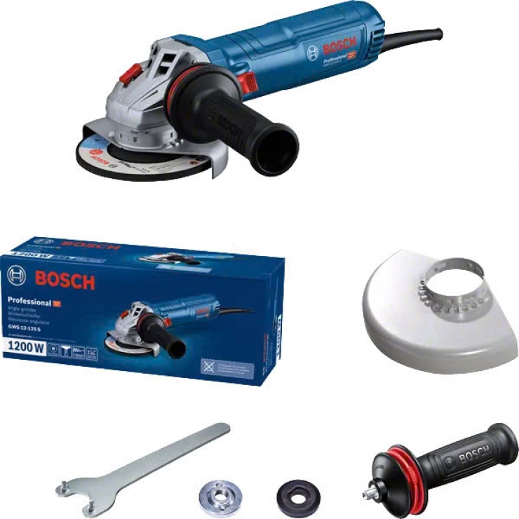 Máy mài góc 125mm Bosch GWS 12-125 S Professional