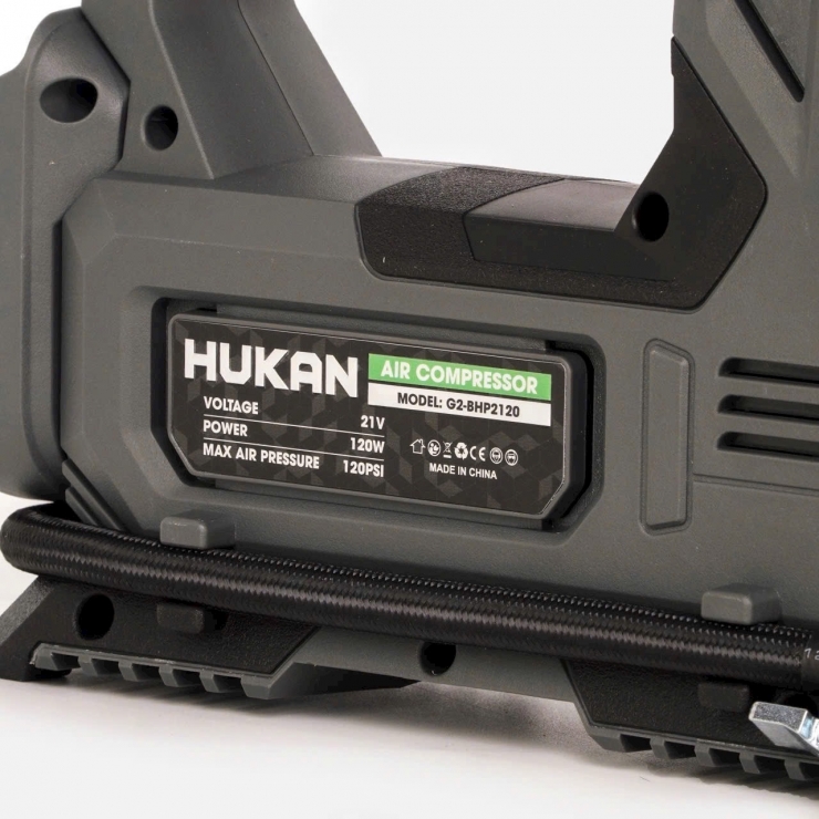 Máy bơm lốp xe Pin 21V Hukan G2-BHP2120