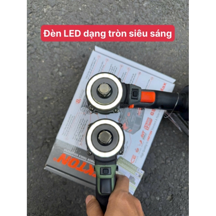 Máy siết bulong Pin 21V Dekton M21-IW680PROMAX AVT Gen4